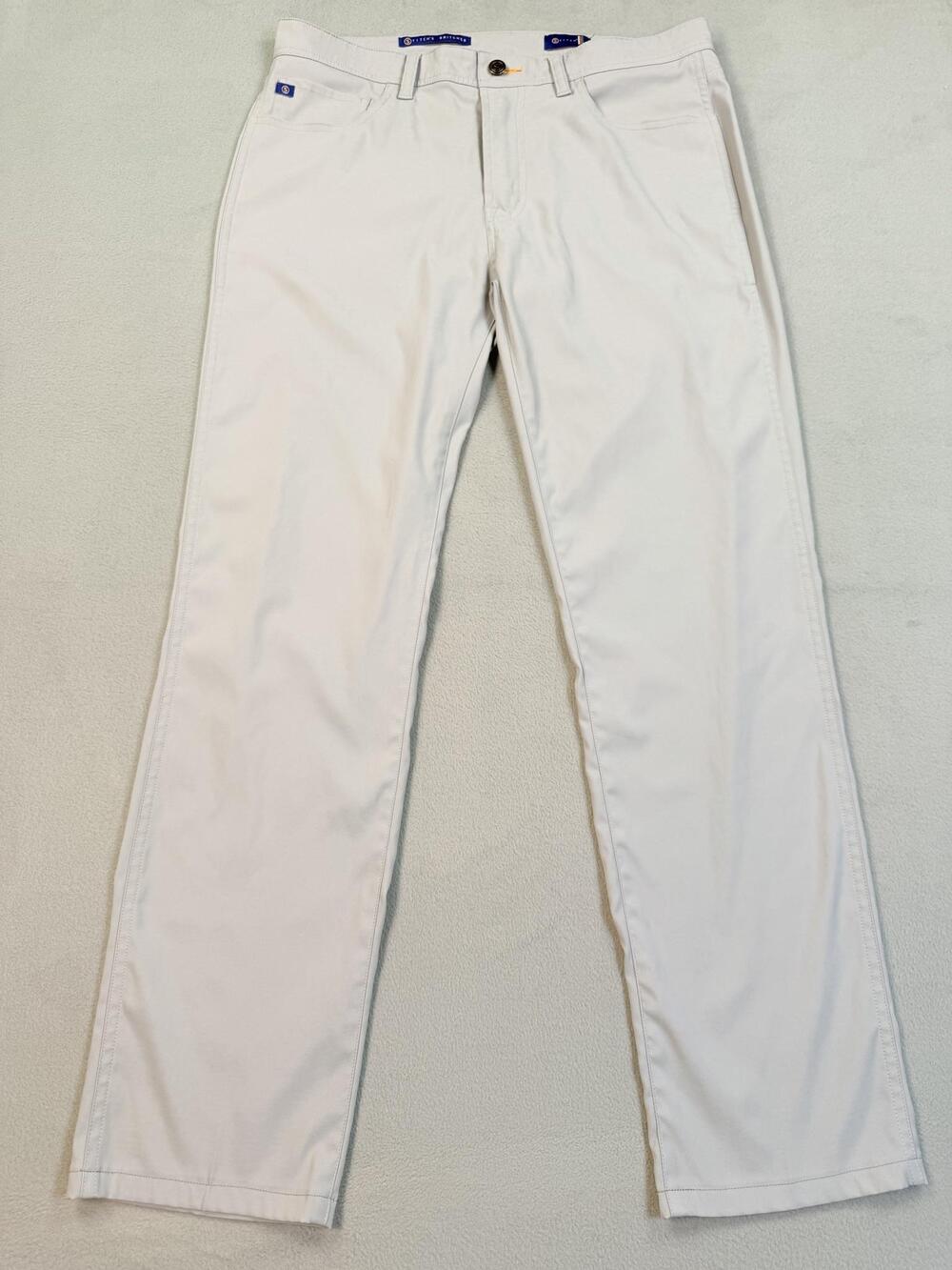 Stitch Pants Mens 34x30 Gray Stitch's Britches Golf Performance Stretch Twill
